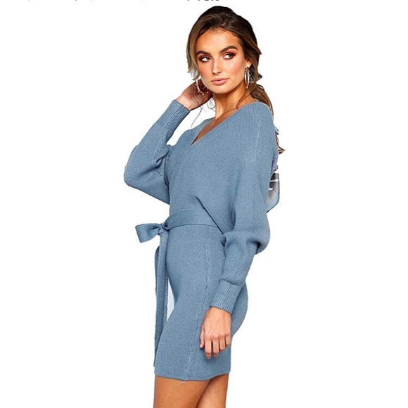 🍸🍸Women’s long sleeve dress with belt🍸🍸 - Picture 3 of 6